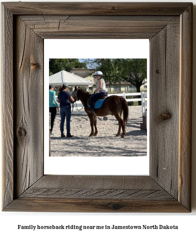 family horseback riding near me in Jamestown, North Dakota